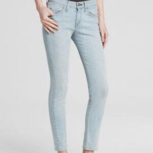 Rag & Bone Capri Skinny Jeans in light wash